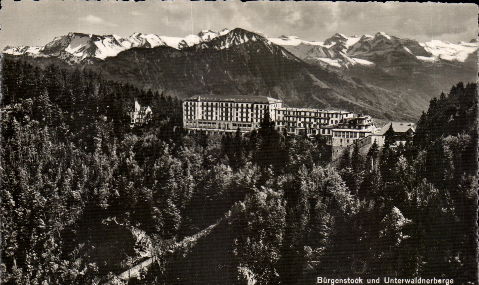 CPA Burgenstock und Unterwaldnerberge