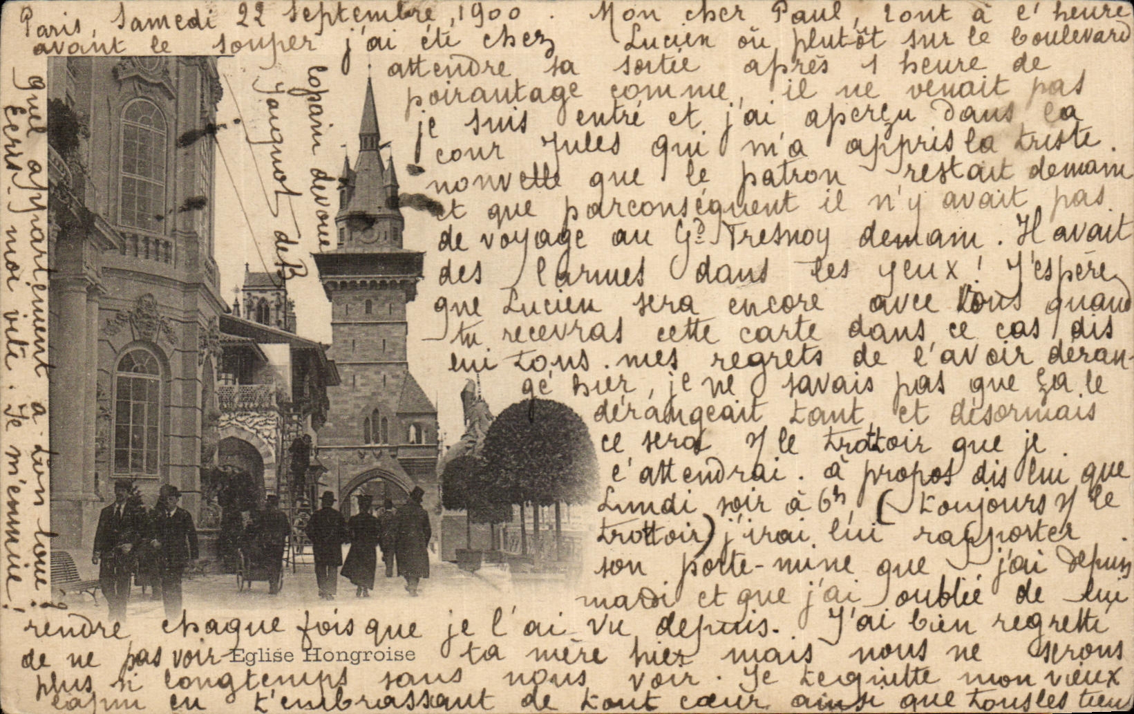 VINTAGE POSTCARD Hungarian Church Hungary Hungary