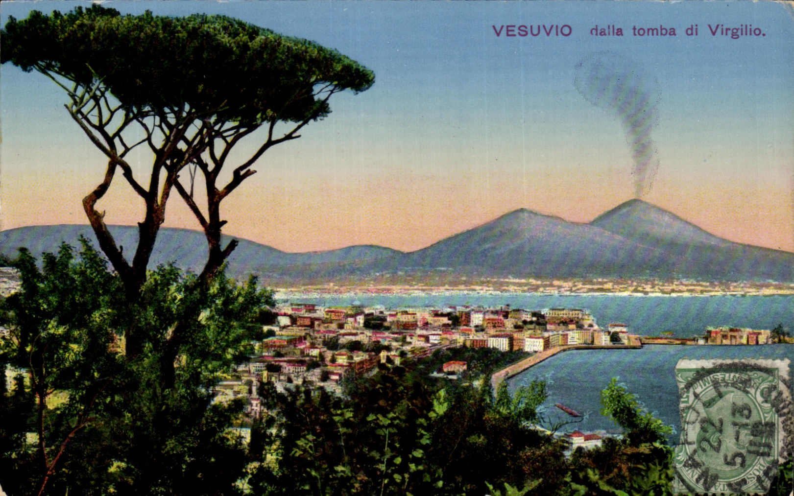 CPA Vesuvio Stalla Tomba Di Virgilio