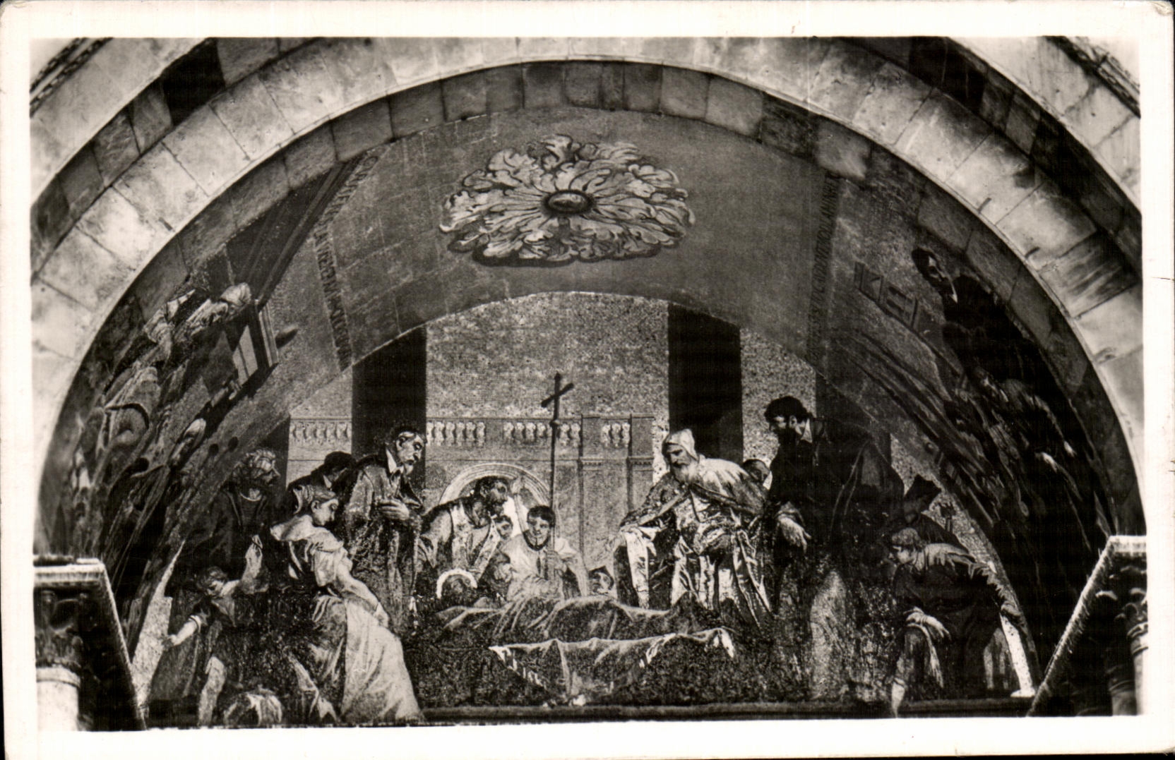 VINTAGE POSTCARD Venezia Chiesa Di S Mazco