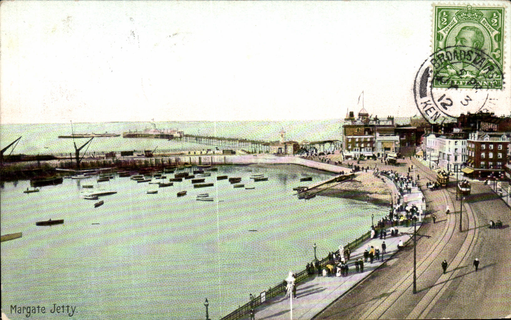 Embarcadero de Margate de la POSTAL de la VENDIMIA