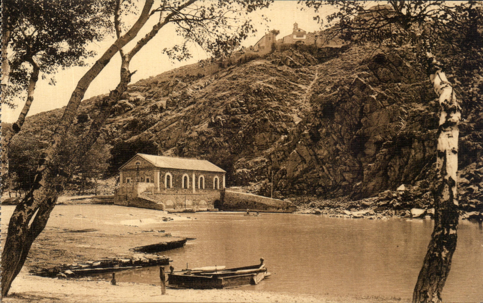 VINTAGE POSTCARD Toledo Tajo there Ermita Del Valle
