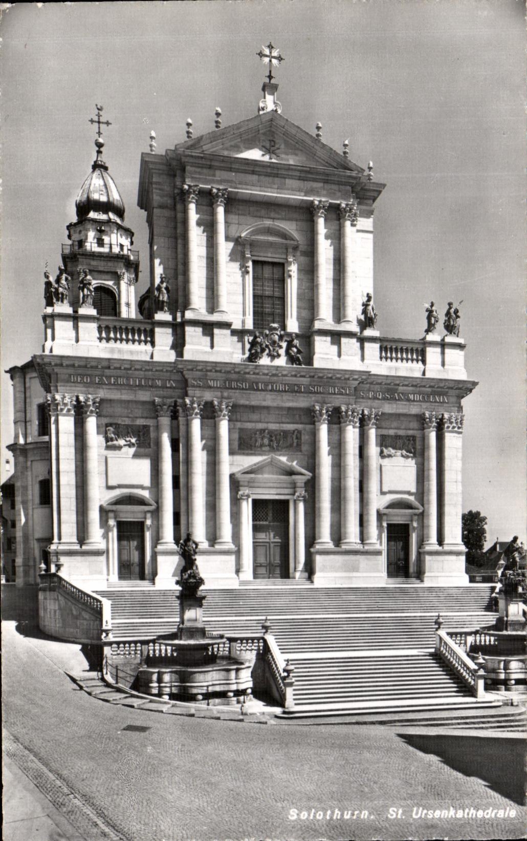 CPA Solothurn St Ursenkathedrale