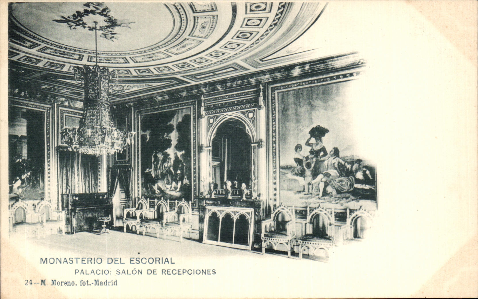 Sala de estar De Recepciones de Monasterio Del Escorial Palacio de la POSTAL de la VENDIMIA