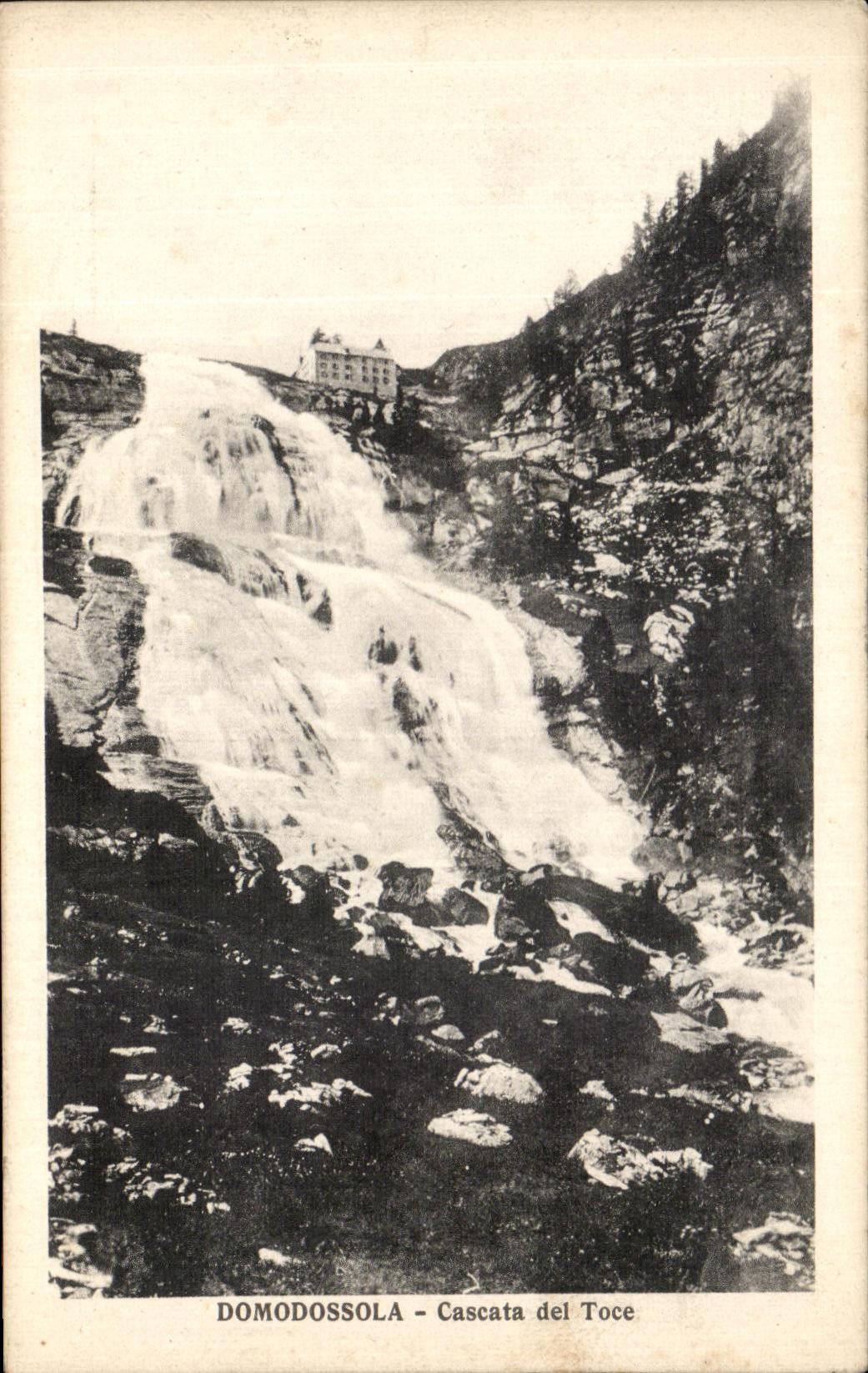 CPA Domodossola Cascata del Toce