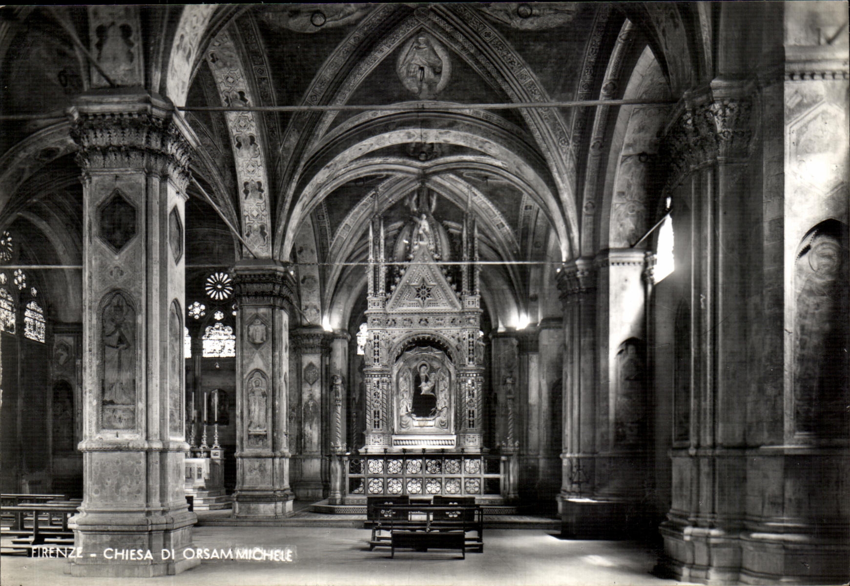 CPSM Firenze Chiesa Orsammicheie