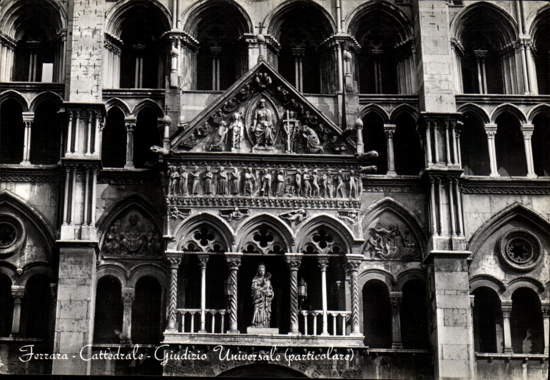 CPA Cattedrale Giudizia Universale Ferrara