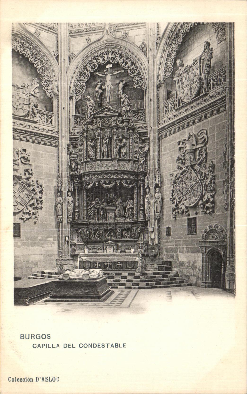 CPA Burgos Capilla Del Condestable