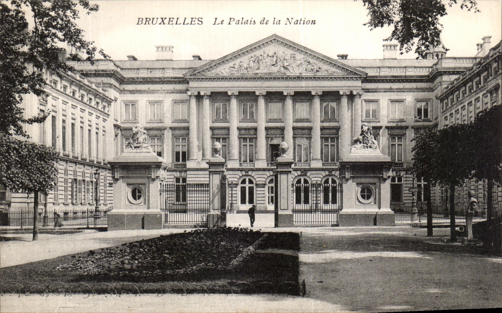 POSTAL Bruselas de la VENDIMIA el paladar de la nacion