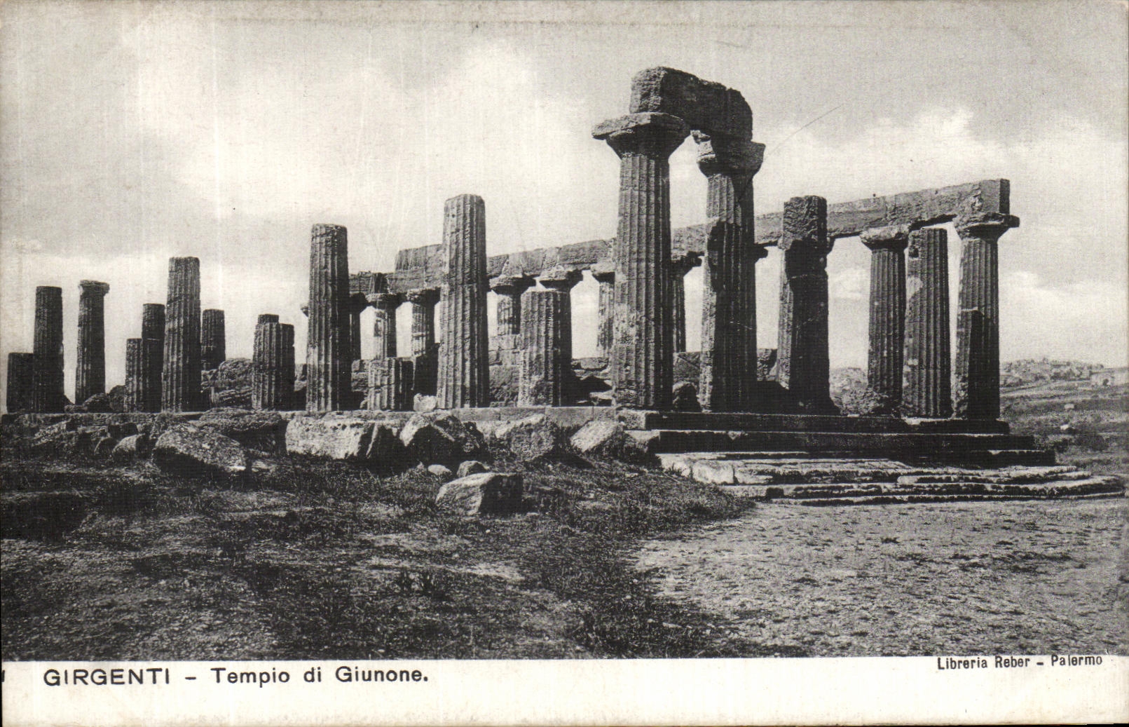 CPA Girgenti Tempio di Giunone 