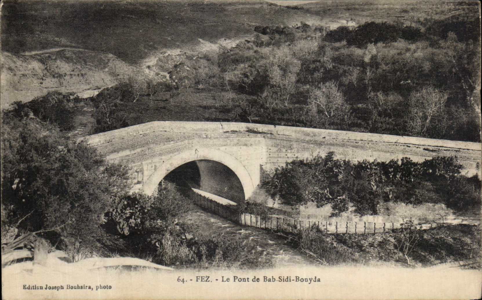 CPA Fez Le pont de Bab Sidi Bouyla