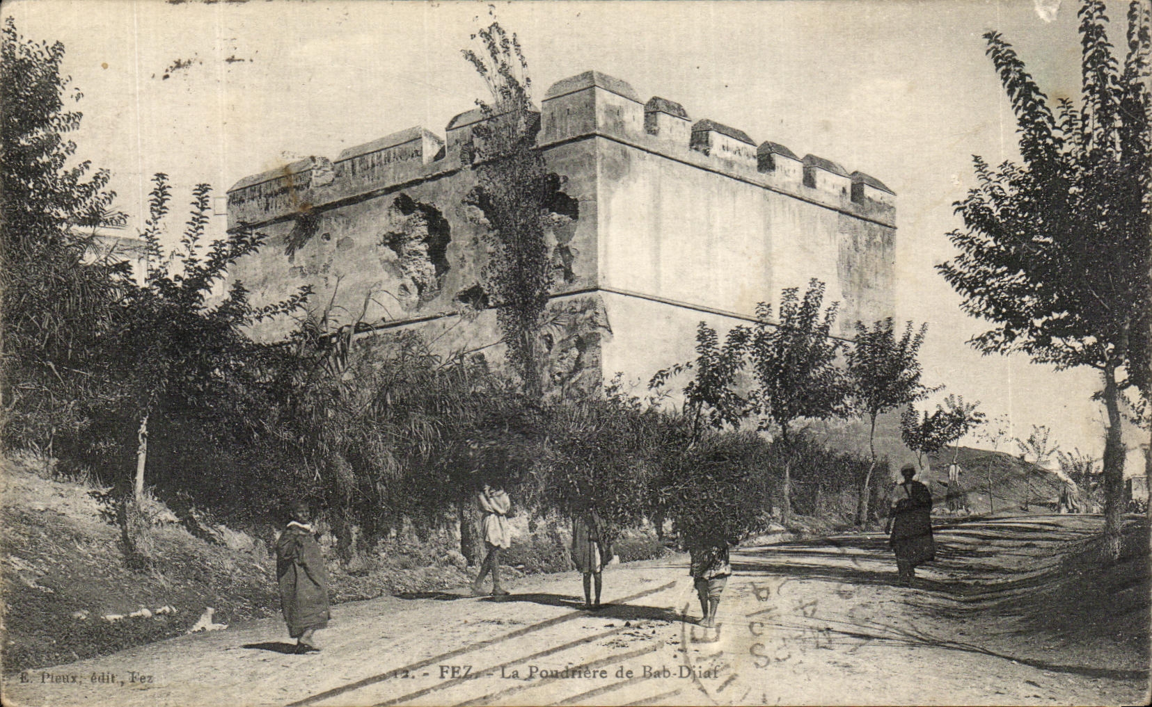 CPA Fez La poudriere de Bah Djiaf