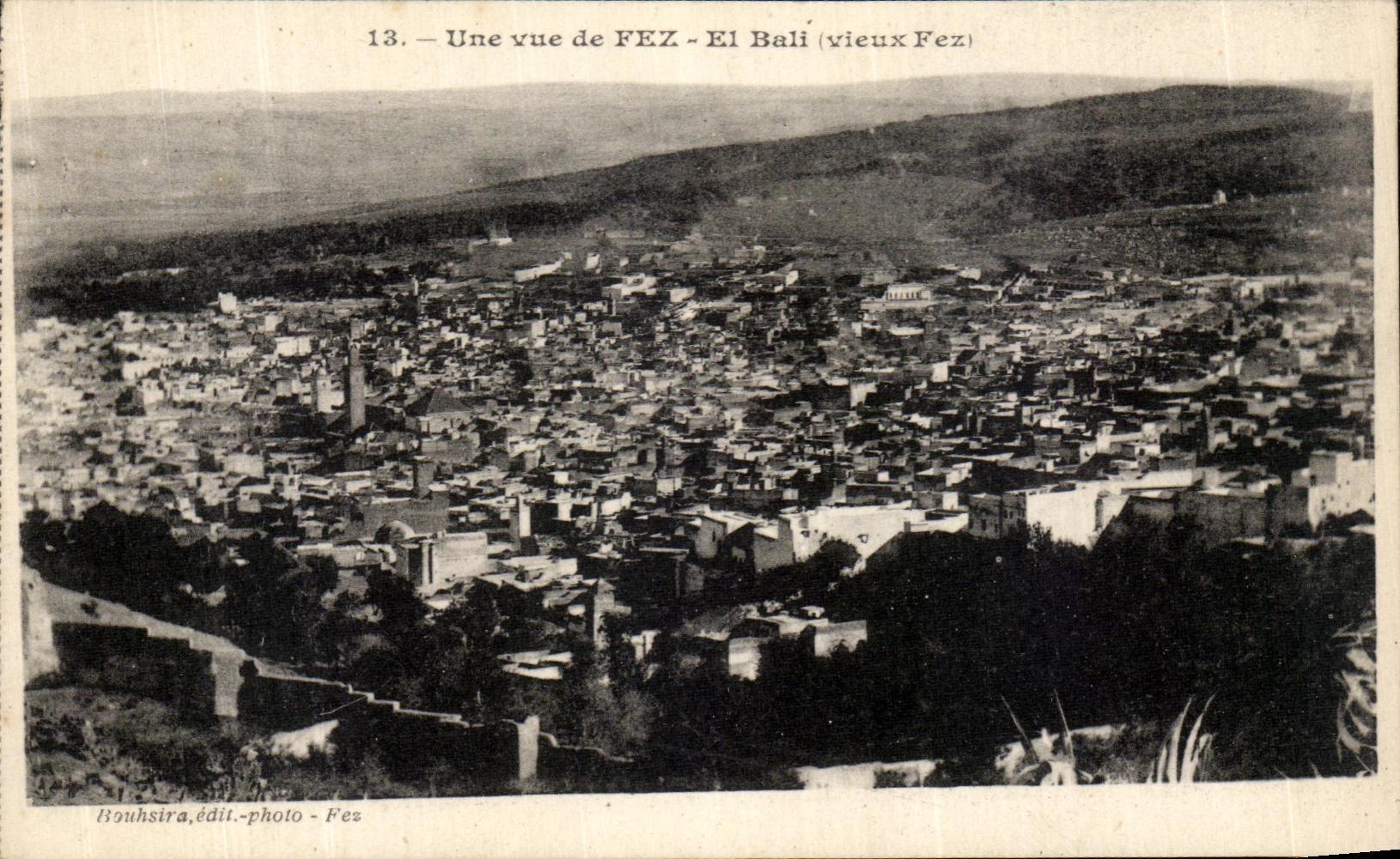 CPA Une Vue de Fez El Bali Vieux Fez