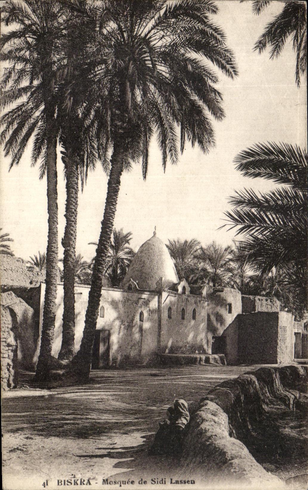CPA Biskra Mosque de Sidi Lassen 