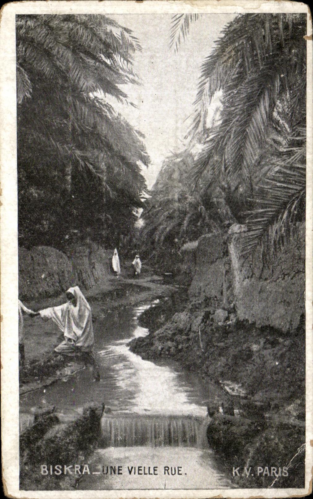 CPA Biskra Une Vielle Rue 