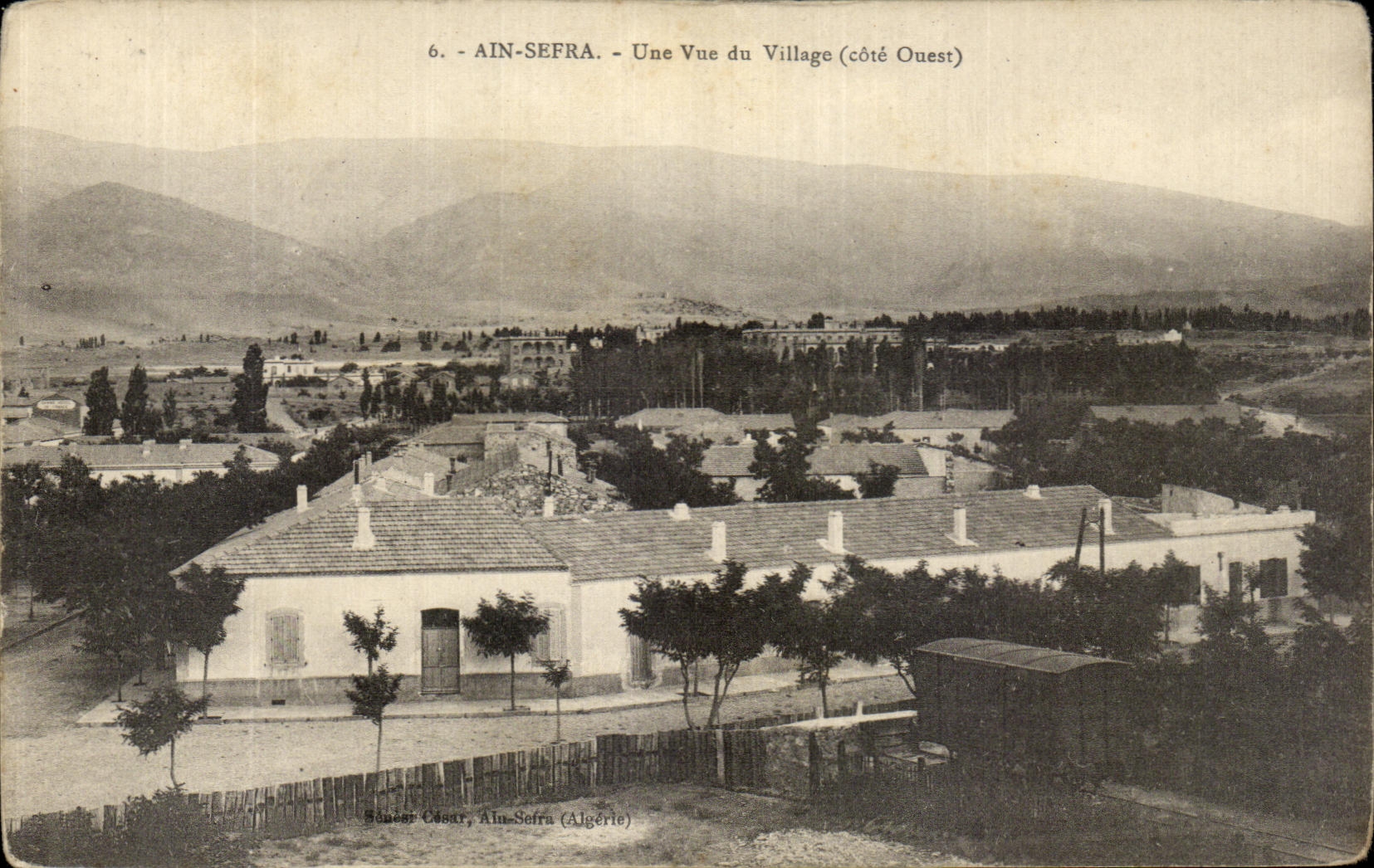 CPA Ain Sefra Une vue du Village 