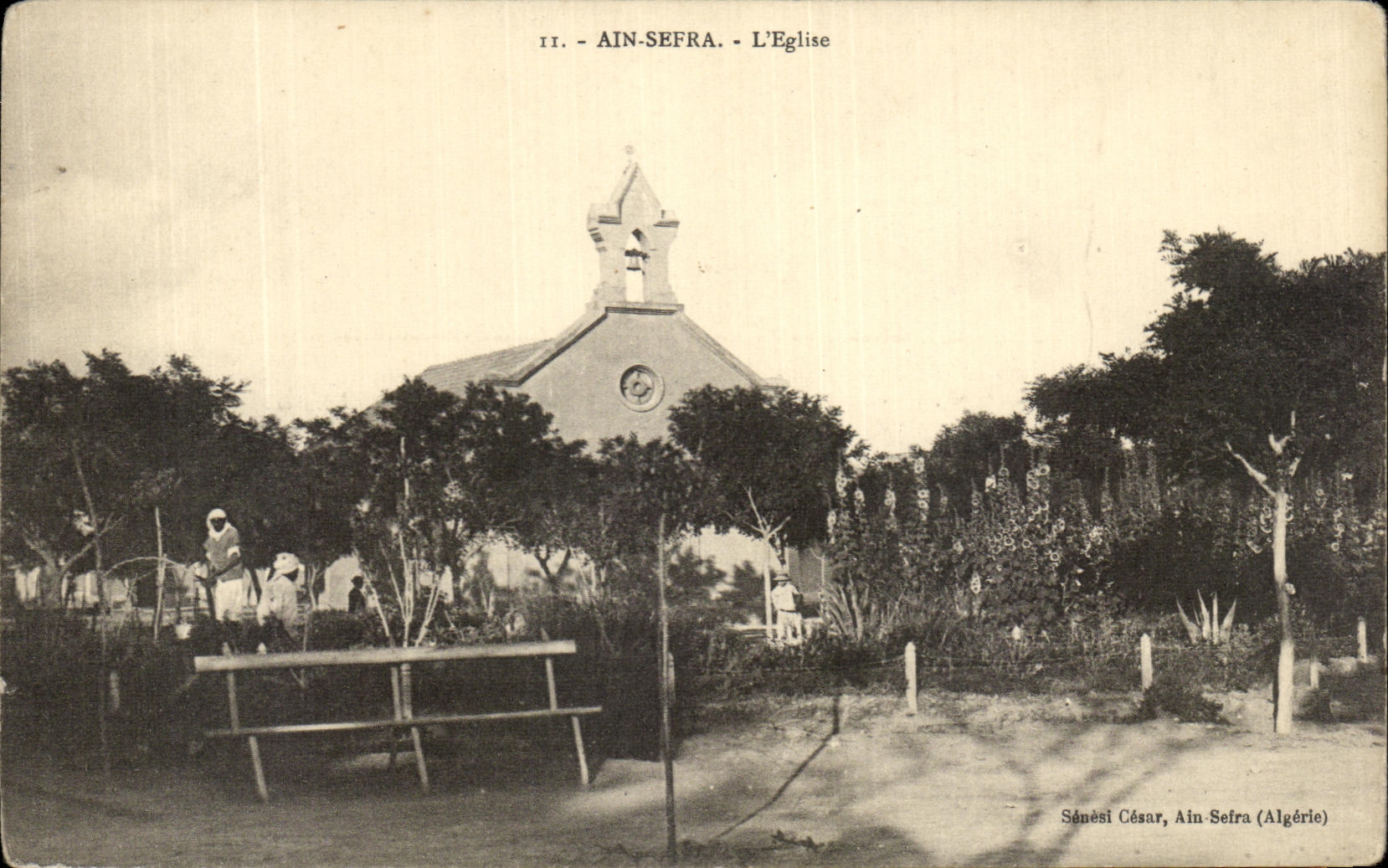 CPA Ain Sefra L Eglise