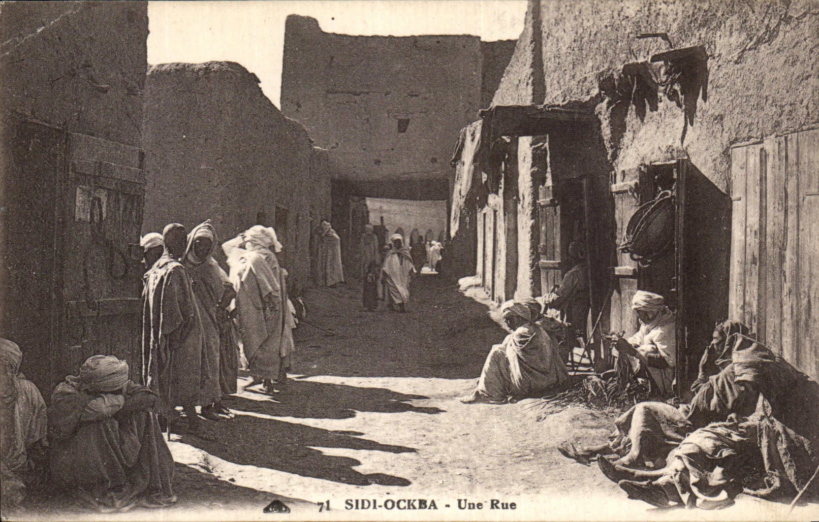 CPA Sidi Ockba Une Rue 