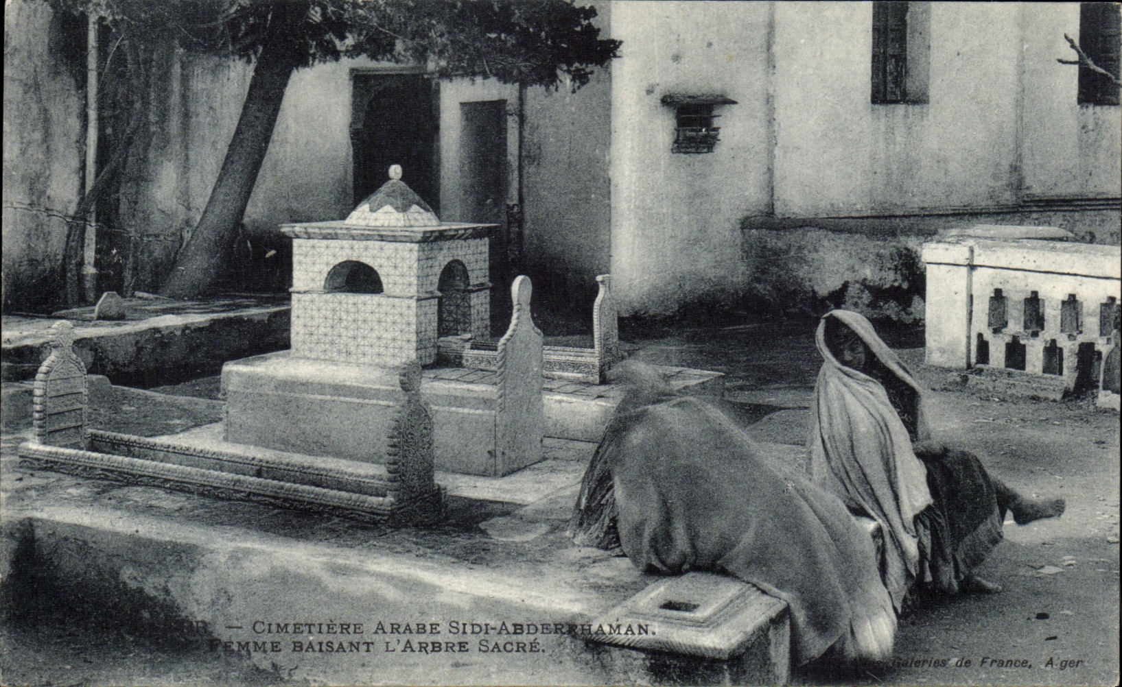 CPA Alger Cimetiere Arabe Sidi Abberrhaman 