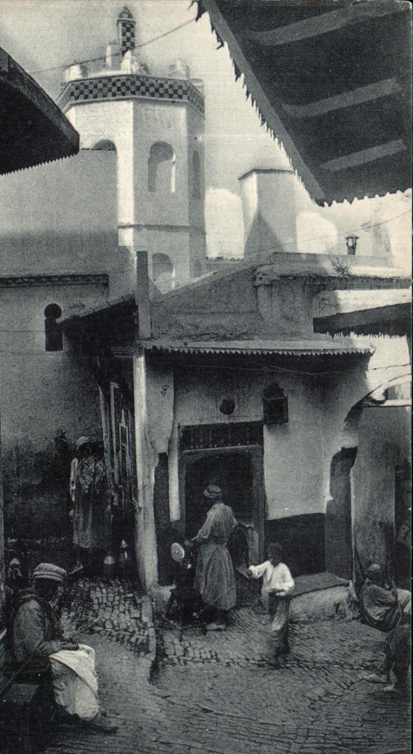 CPA Alger La Mosque Rue de Sidi Mohammed El Cherie 