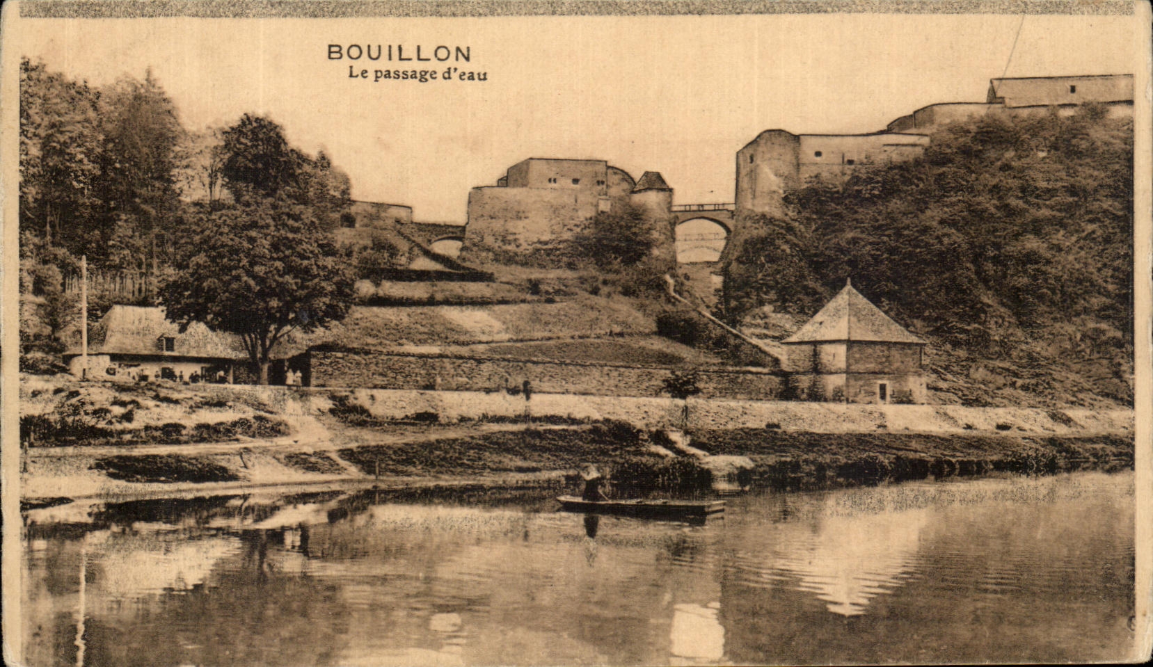 VINTAGE POSTCARD Bubble the Passage D water
