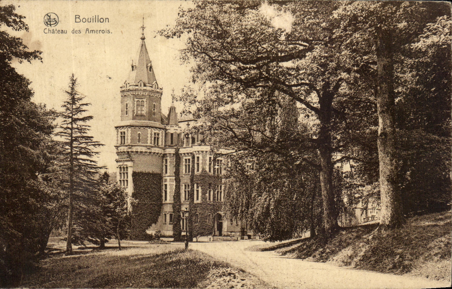 VINTAGE POSTCARD Bubble Castle of Amerois