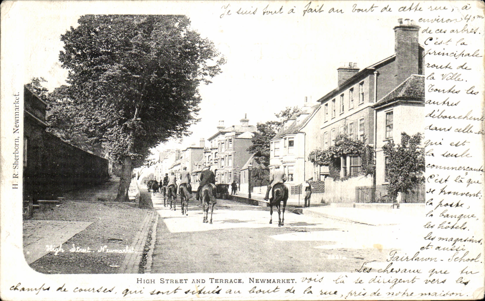 CPA High Street And Terrace Newmarket