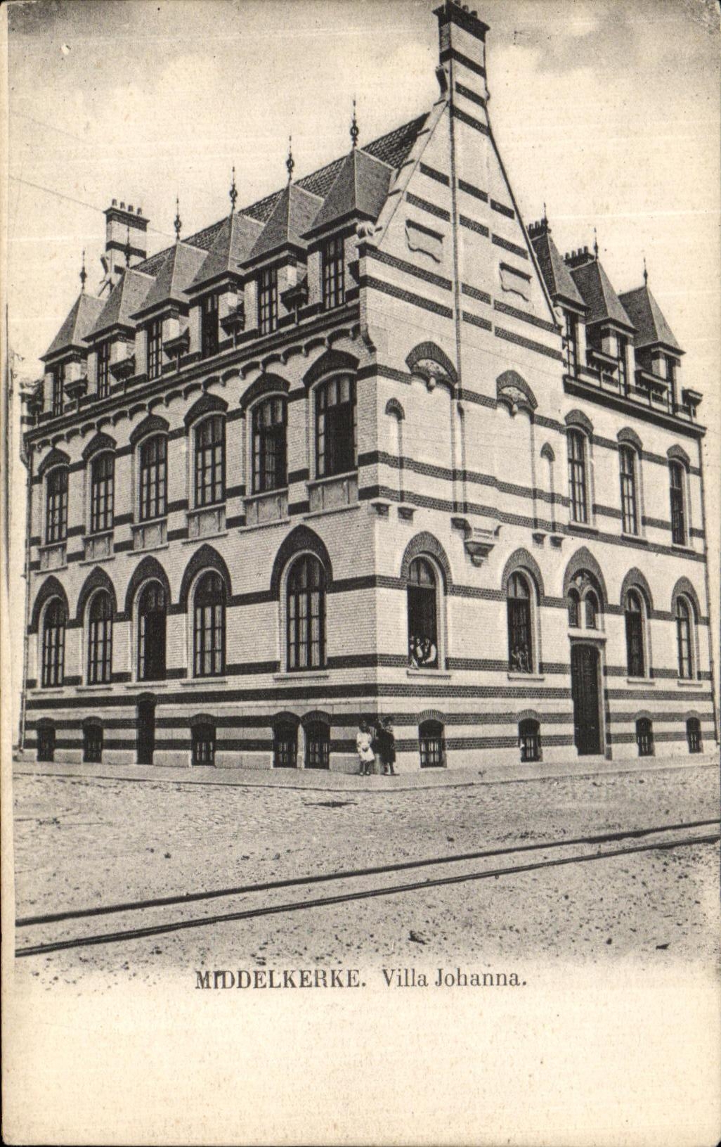 VINTAGE POSTCARD Middelkerke Johanna Villa