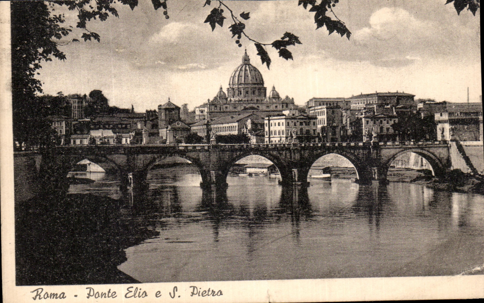La POSTAL Roma Ponte de la VENDIMIA elige E S Pietra