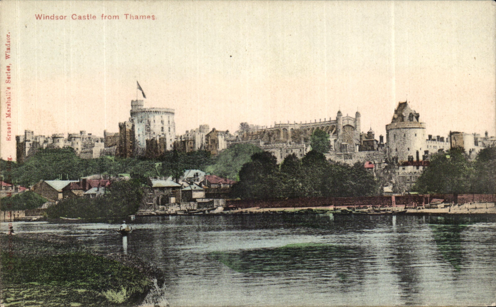 CPA Windeor Castie From Thames