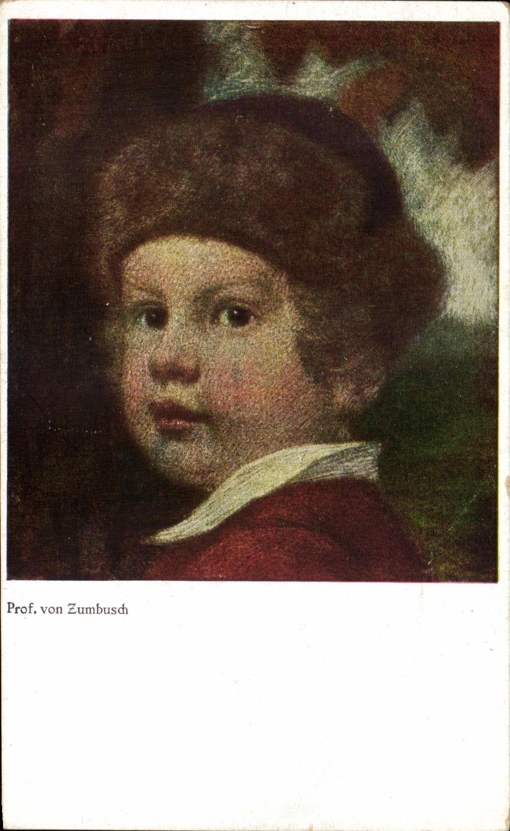 CPA Prof Von Zumbusch Enfant