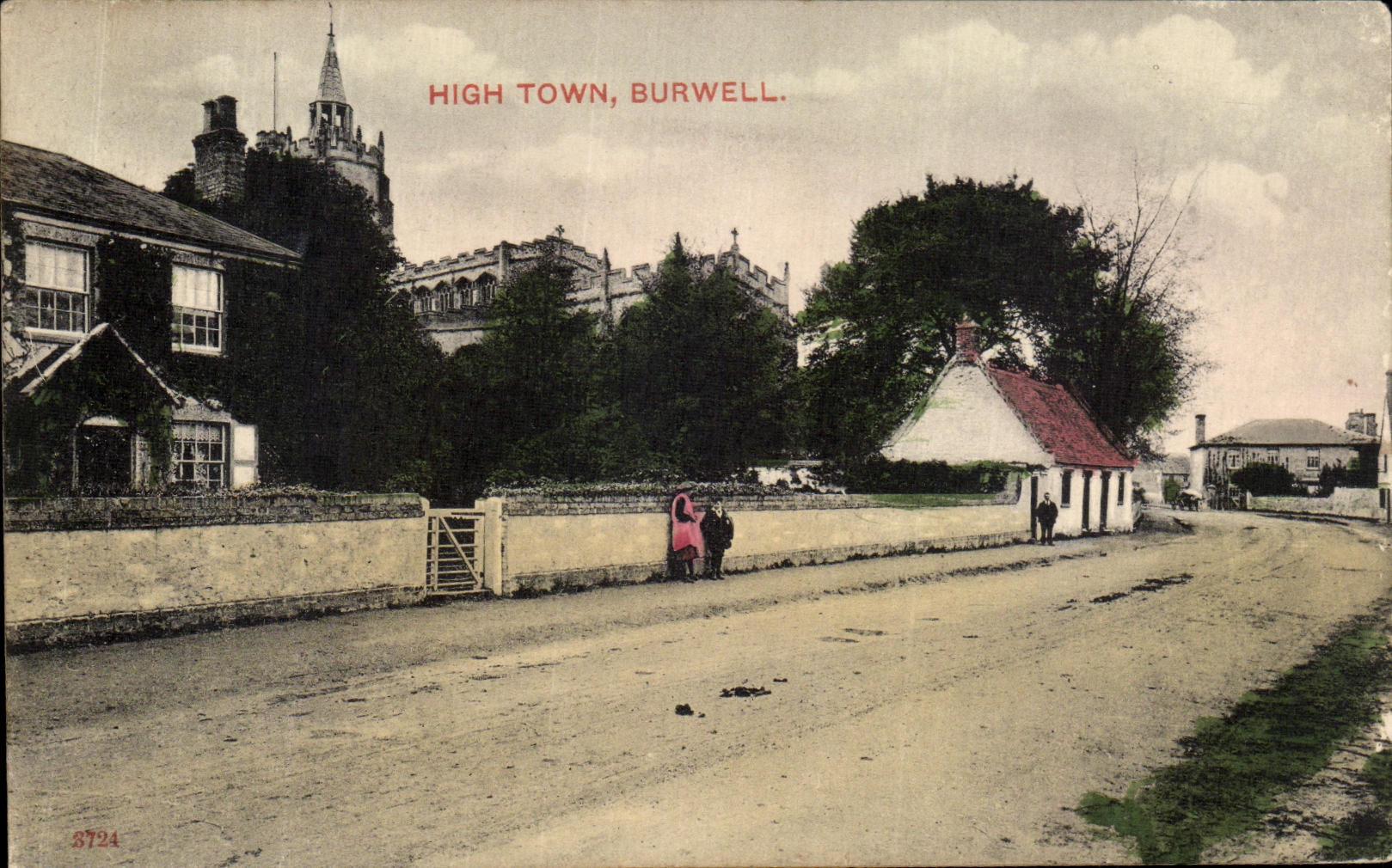 Ciudad Burwell de la POSTAL de la VENDIMIA alta