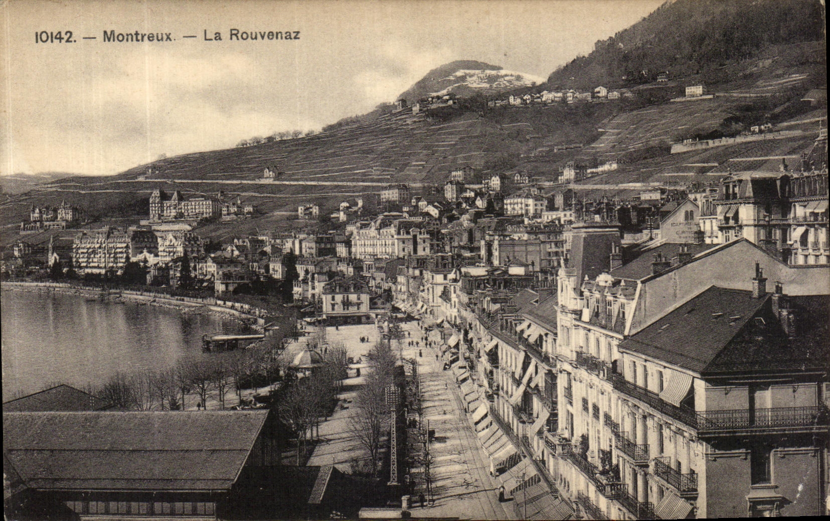 CPA Montreux La Rouvenaz
