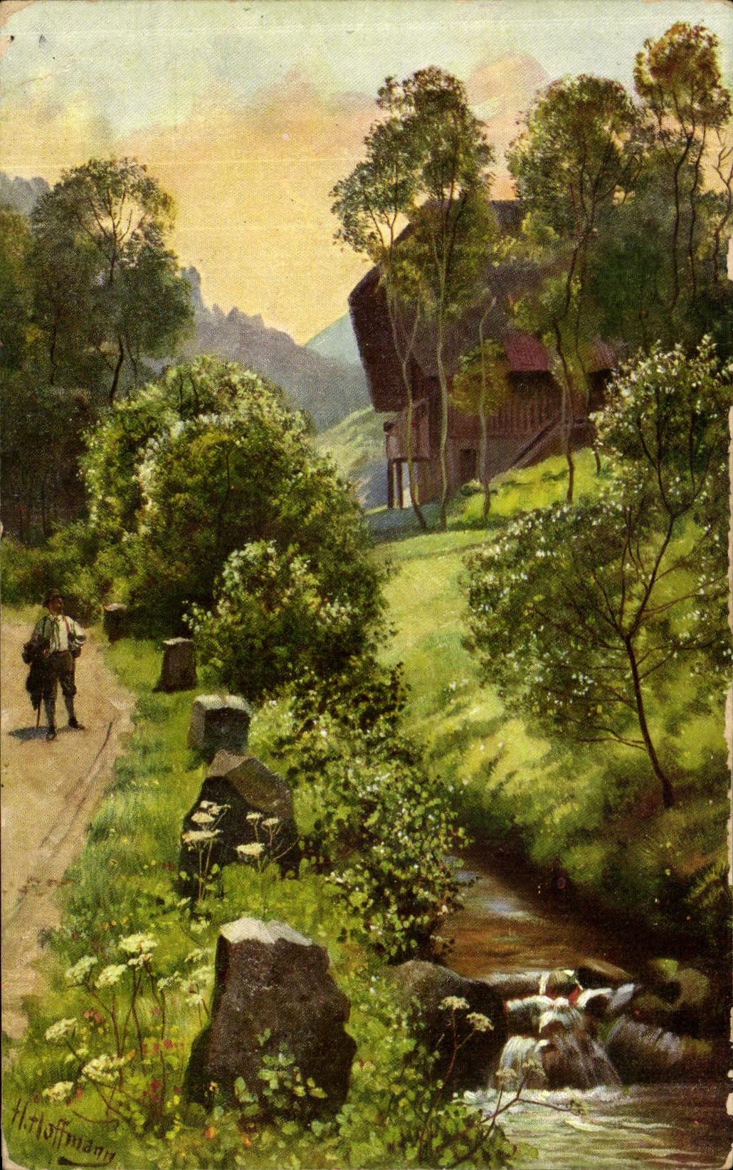 CPA Fruhmorgens im Schwarwald