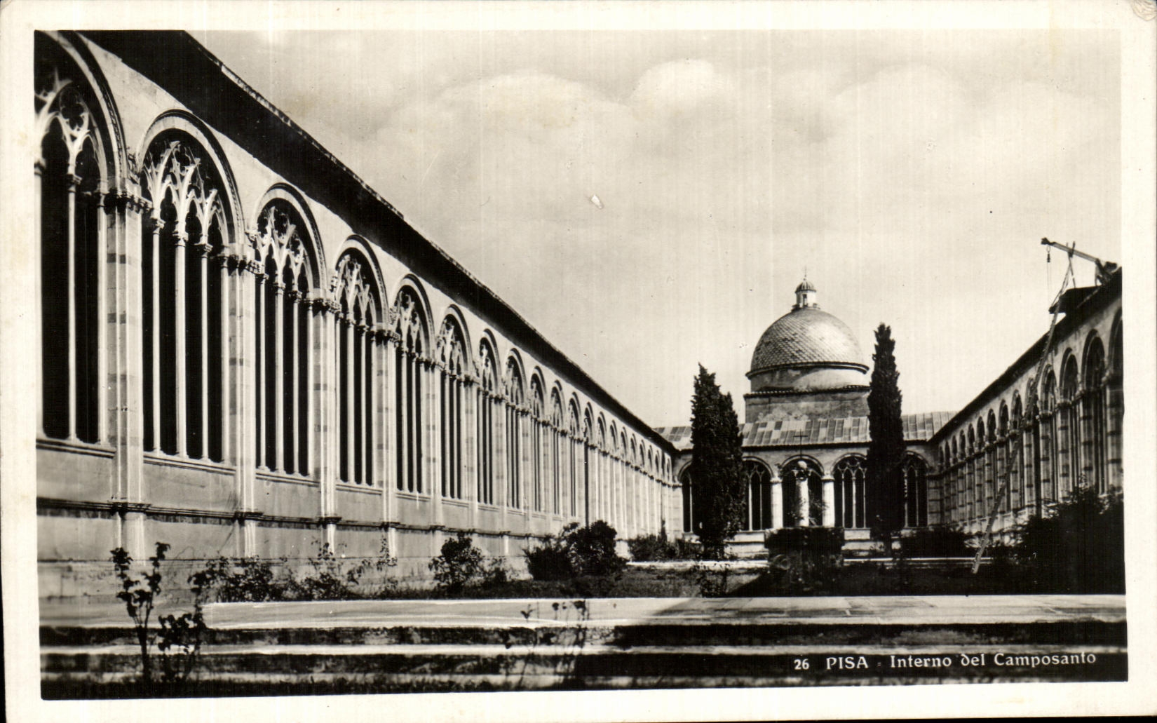 VINTAGE POSTCARD Grandi Gallery di Sculture G Barsanit Rammed