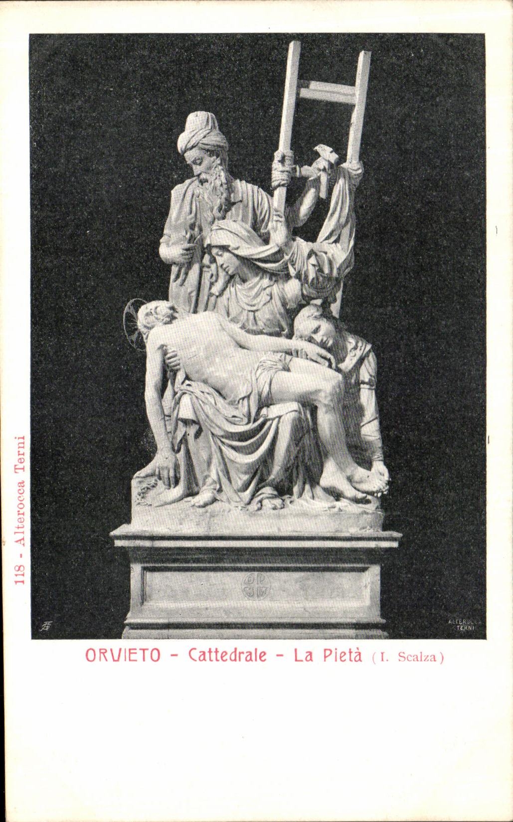 Pieta de Ovieto Catedrale de la POSTAL de la VENDIMIA