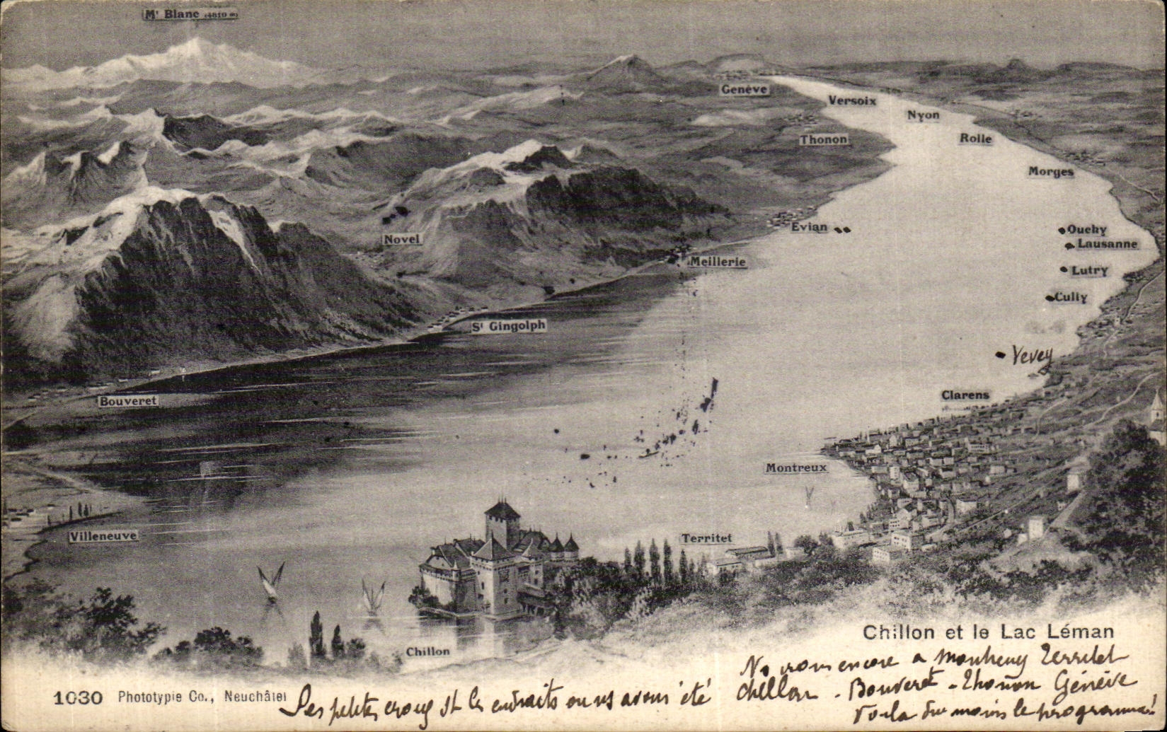 CPA Chillon et Lec Leman Suisse