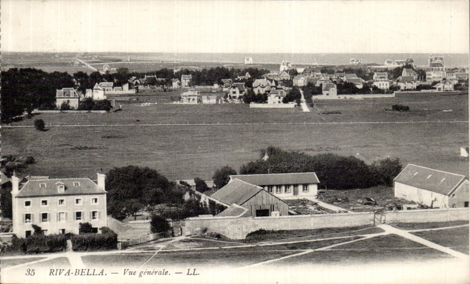 VINTAGE POSTCARD Riva Bleated View