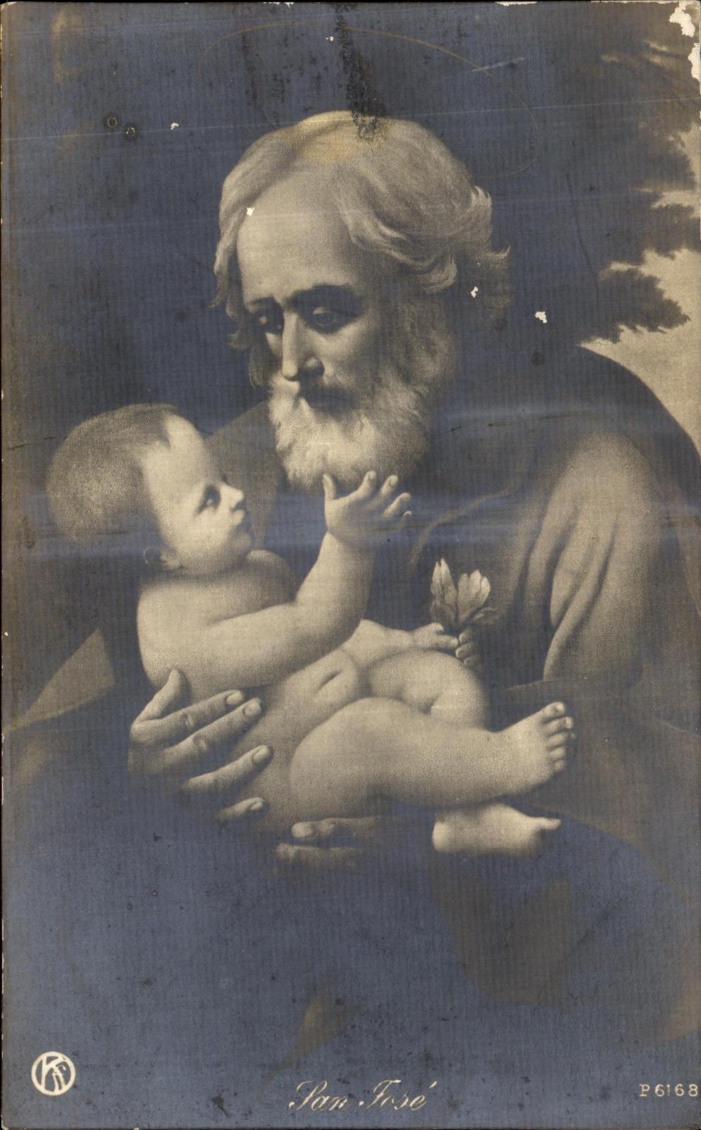 CPA Grand pere et enfa t