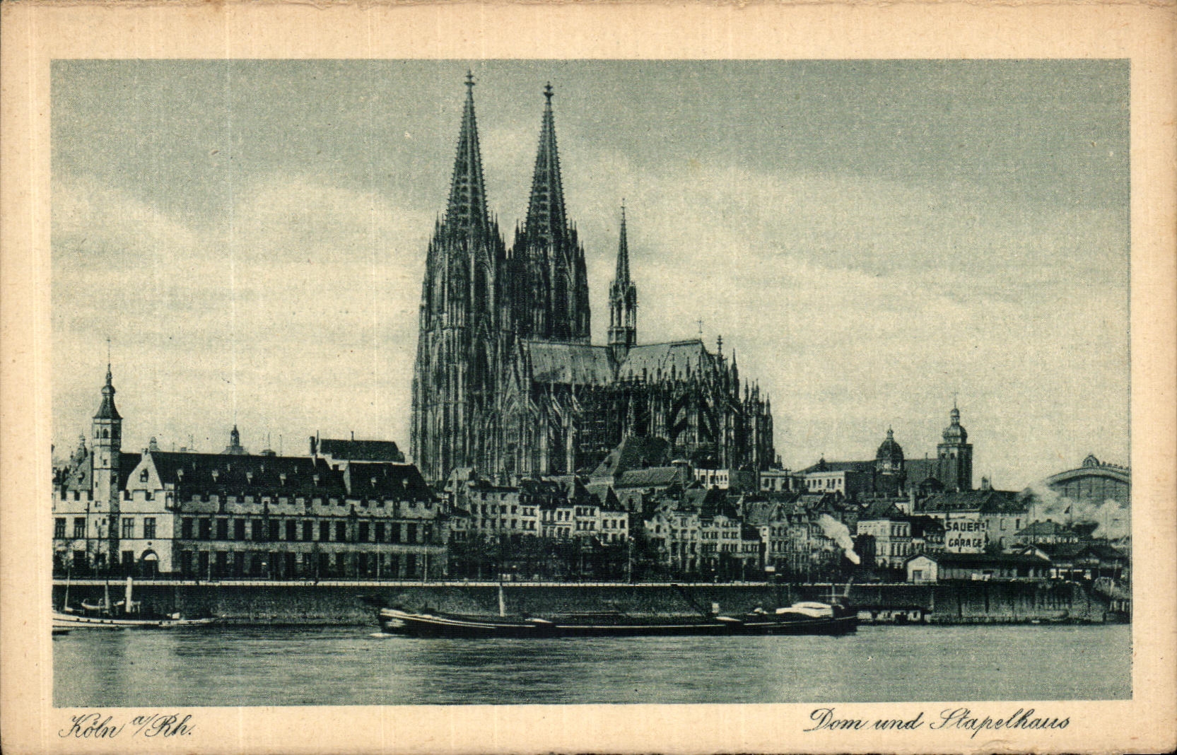 CPA Koln Dom und Stapelhaus