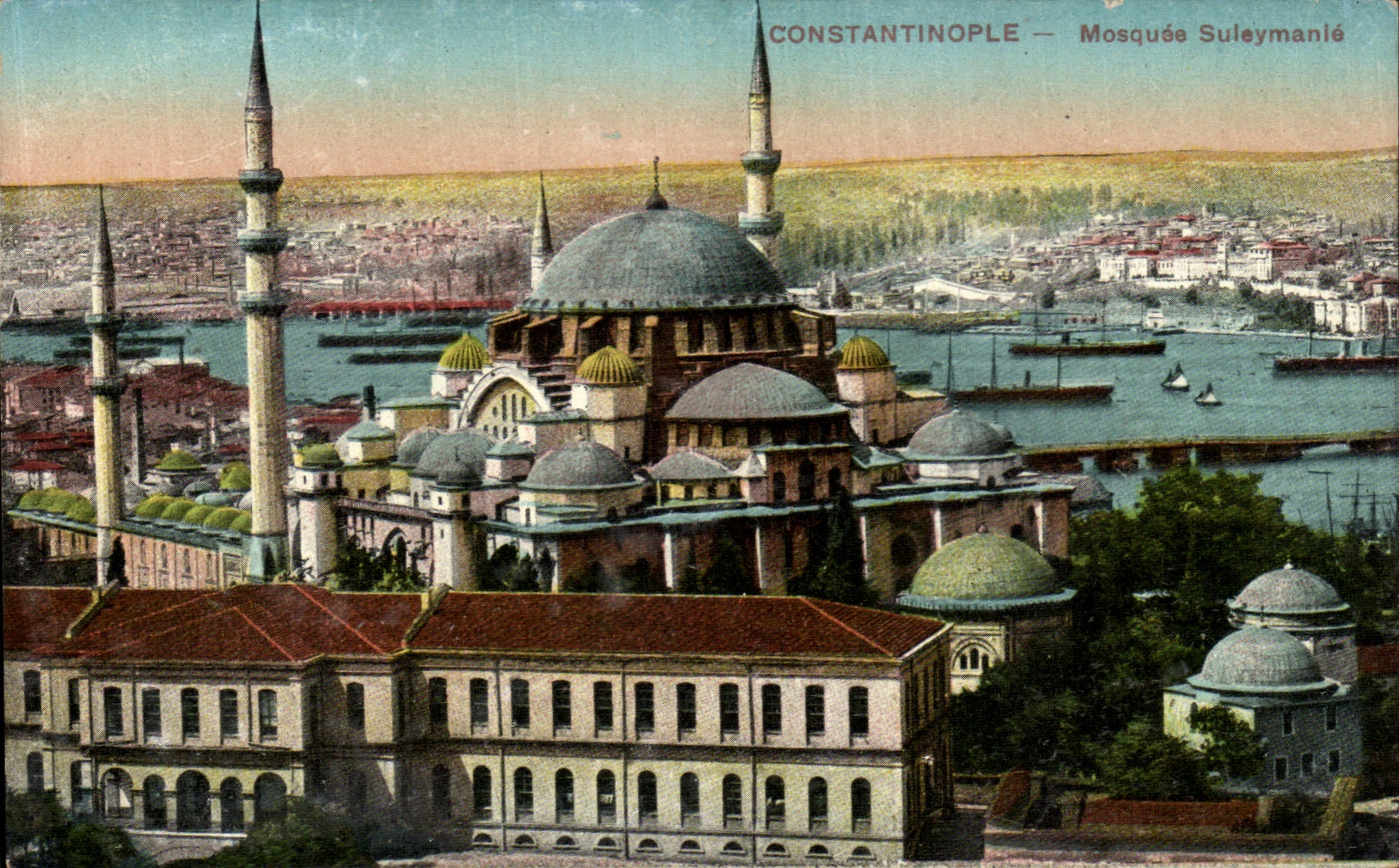 CPA Constantinople Mosquee Suleymanie Turquie