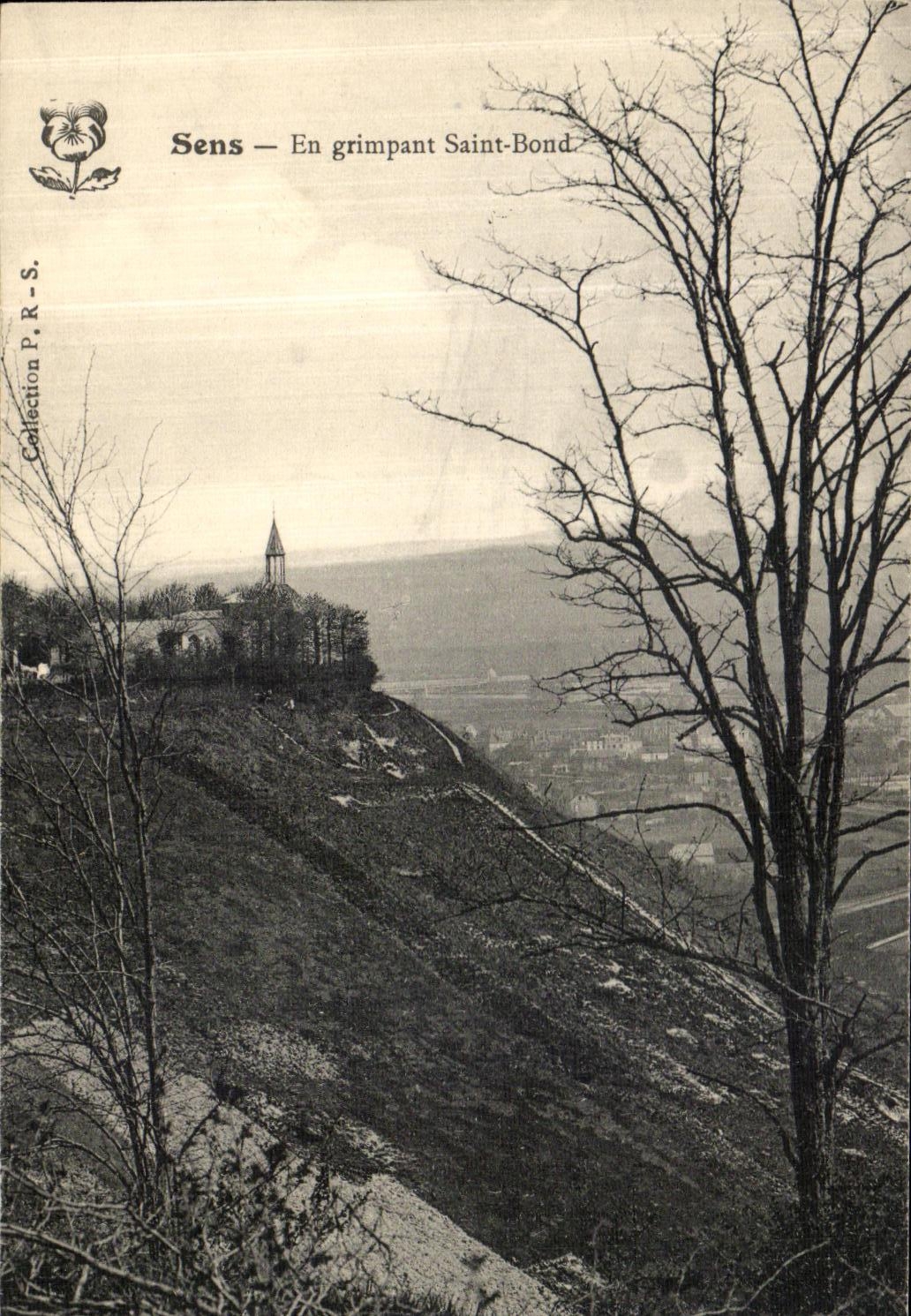 CPA Sens En grimpant Saint Bond