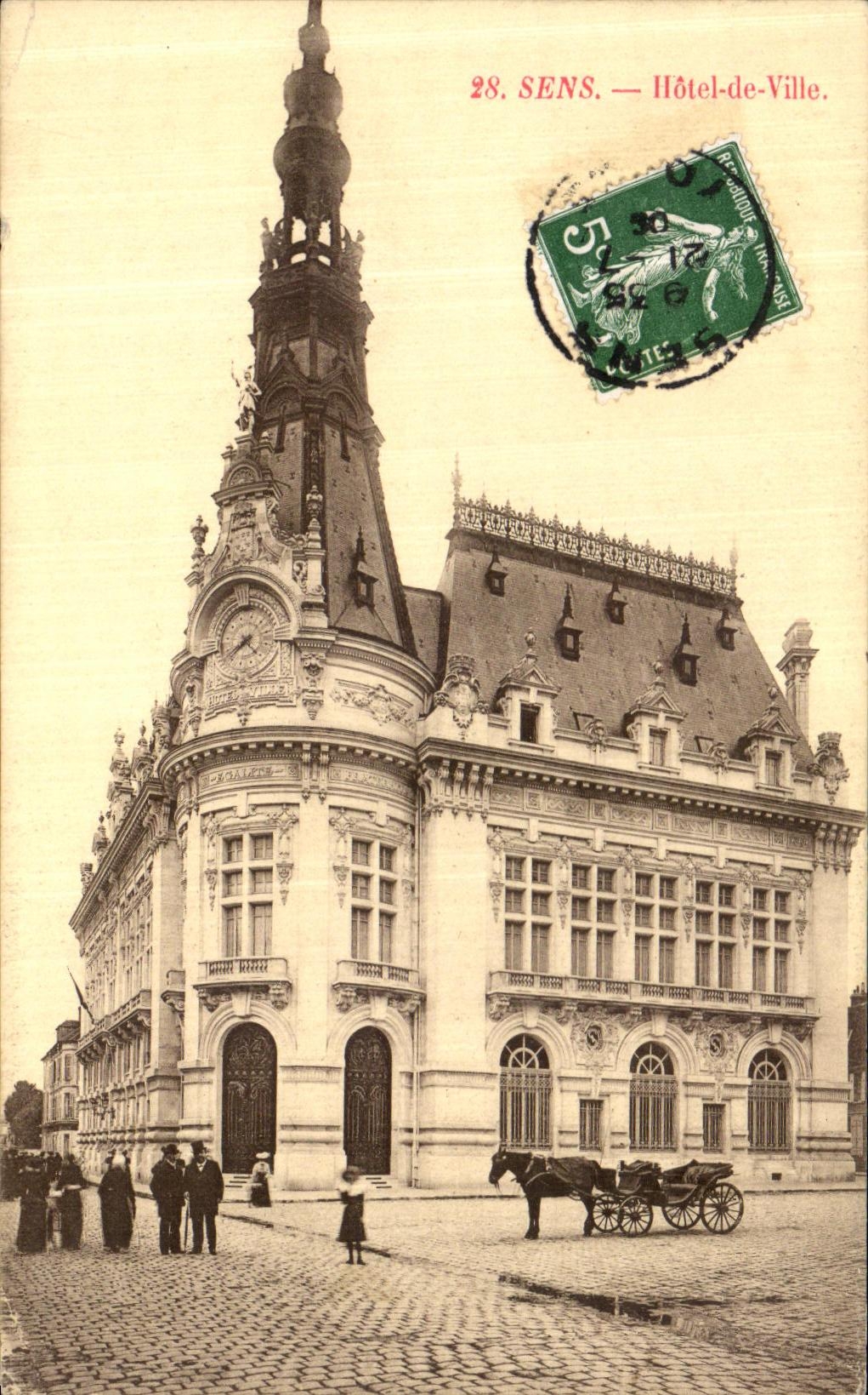 CPA Sens Hotel de Ville
