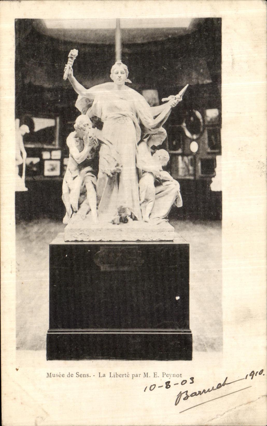 CPA Sens Musee de La Liberte par M E Peynot