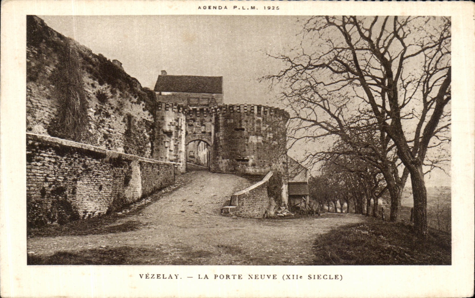 VINTAGE POSTCARD Vezealy the new door