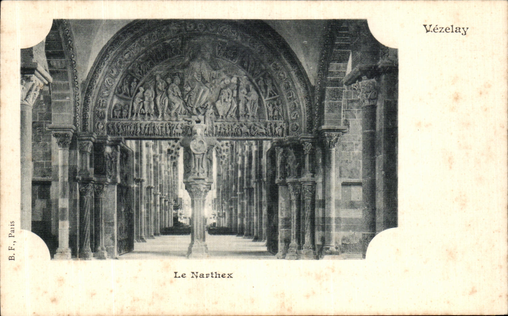 CPA Vezelay Le Narthex