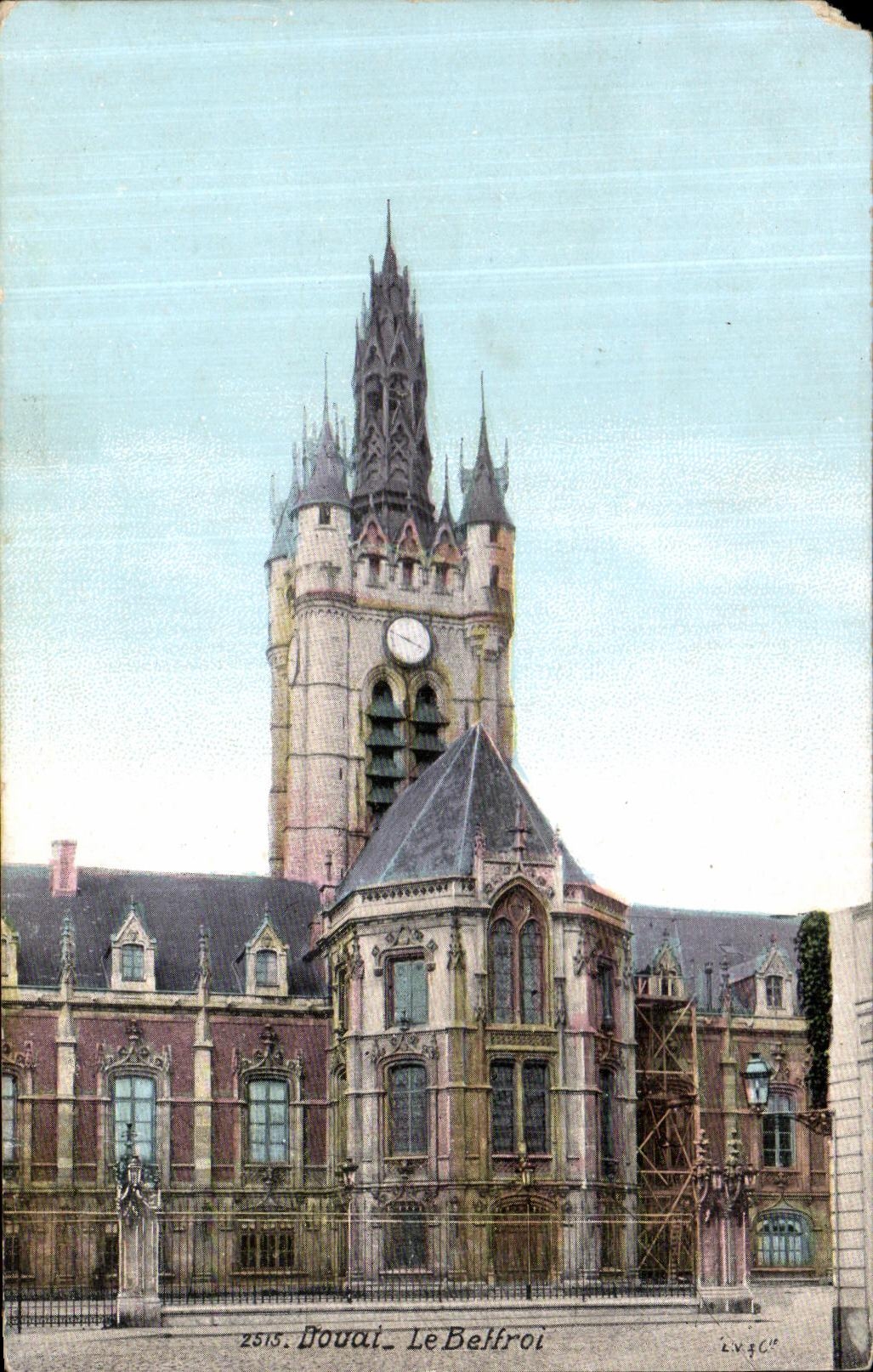VINTAGE POSTCARD Doual the Belfry