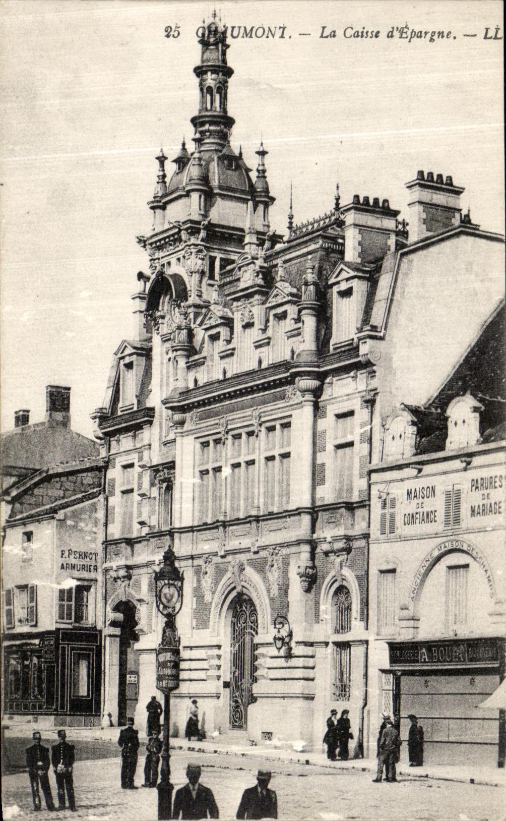 VINTAGE POSTCARD Chaumont the Case D Saves