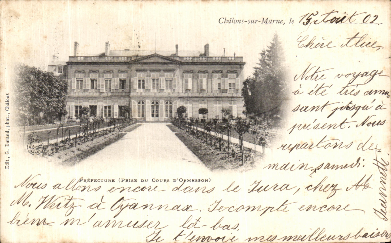 VINTAGE POSTCARD Trawl nets On the Marne Prefecture Taken of the course D Ormesson