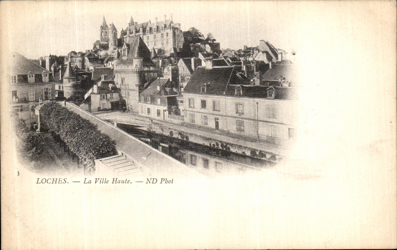 VINTAGE POSTCARD Loaches the High City